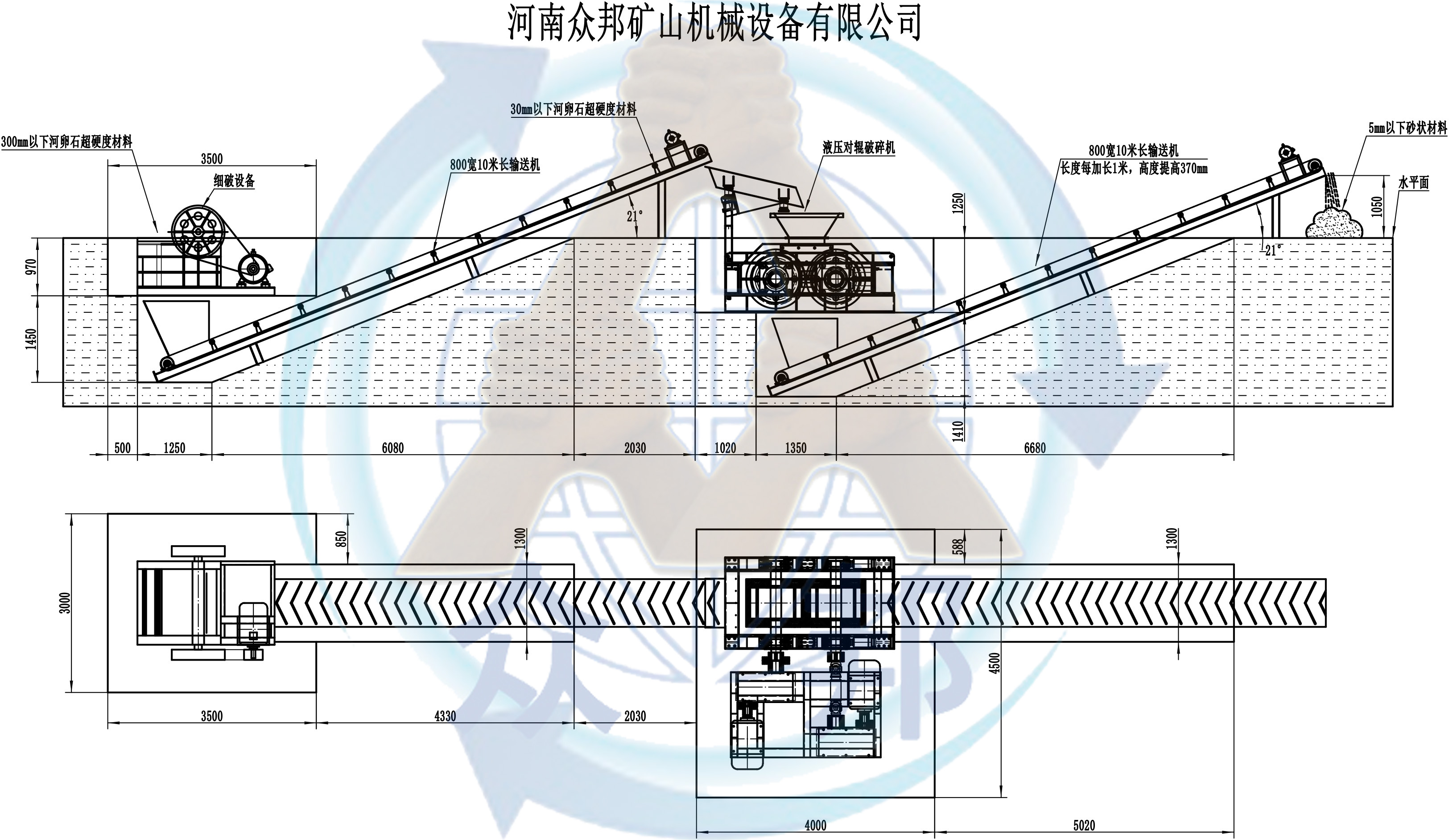對(duì)輥破碎機(jī)制砂生產(chǎn)線 對(duì)輥破碎機(jī)制砂生產(chǎn)線